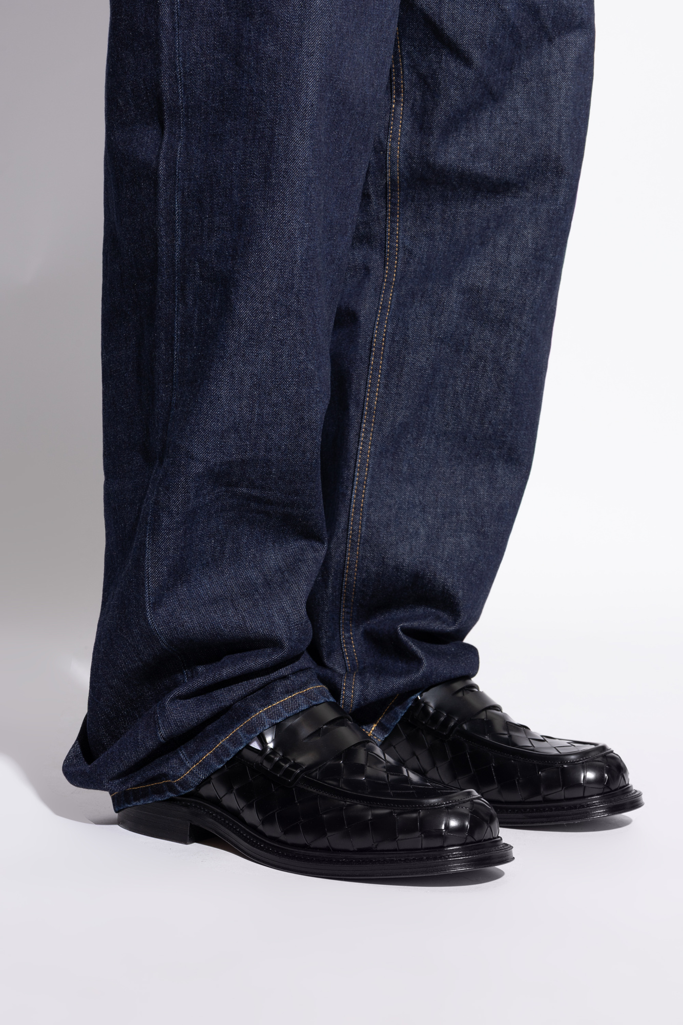 Black Leather shoes 